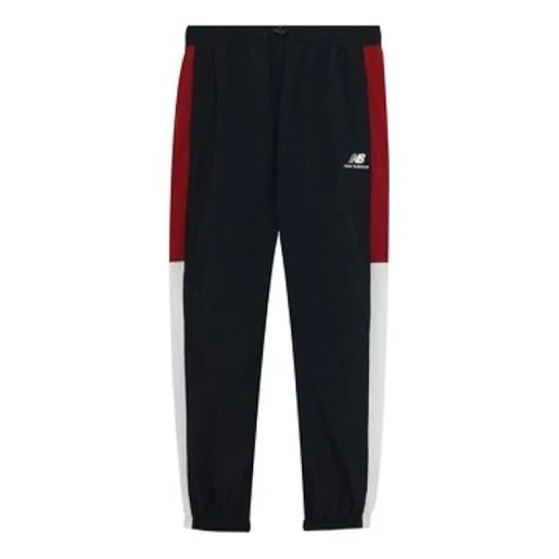 New Balance Relaxed Color Block Jogger 'Black White Red' NTA33011-BUR sold by KicksCrew