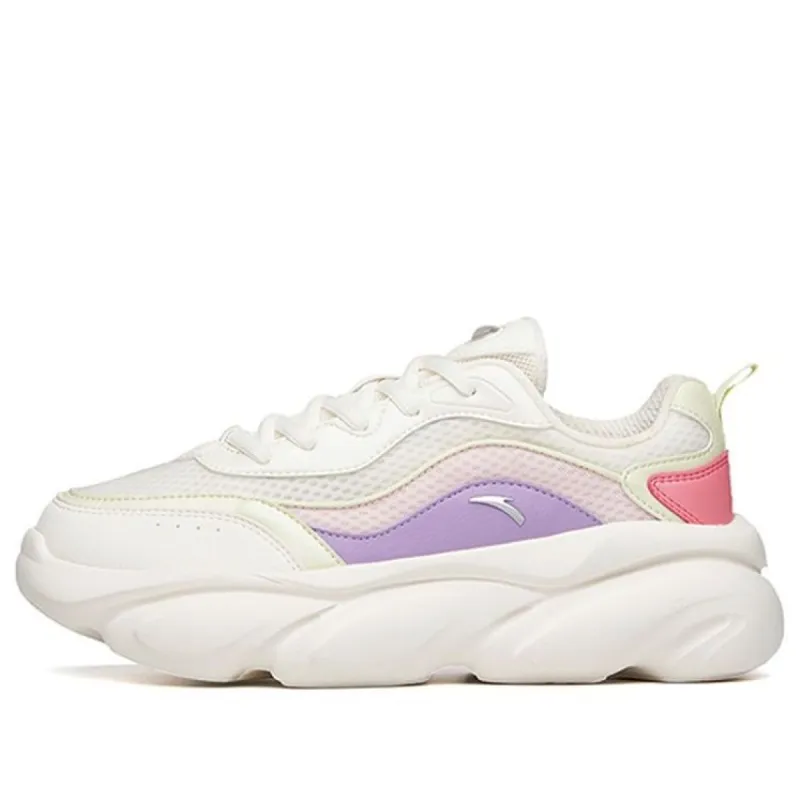 (WMNS) ANTA Life Series Casual Sports Shoes 'White Purple Pink' 922048894-12 sold by KicksCrew