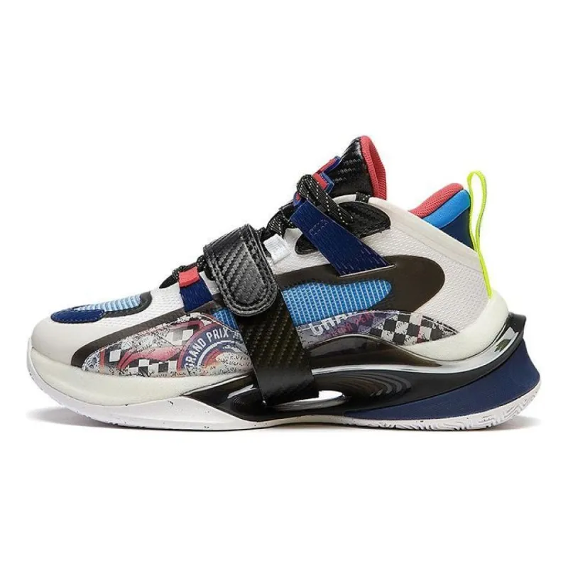 (GS) Li-Ning Premium 2.5 'Black White Blue' YKBS048-1 sold by KicksCrew