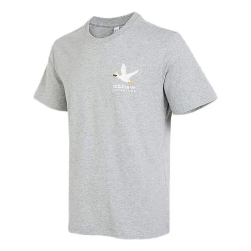 adidas originals Adventure Graphic Duckies T-shirt 'Grey' HZ1147 sold by KicksCrew