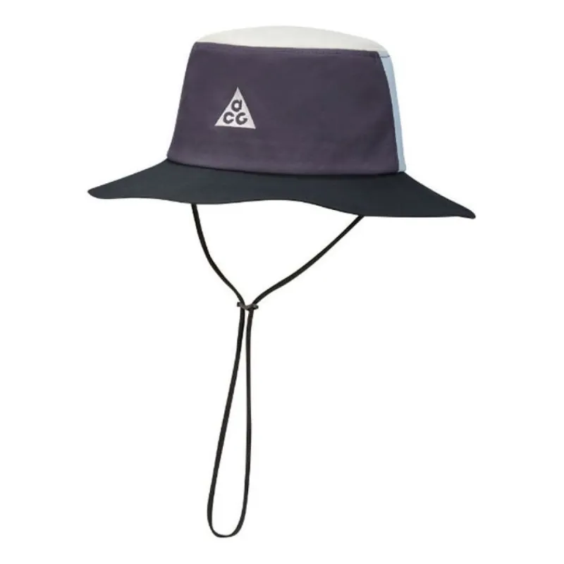 Nike ACG Bucket Hat Cap 'Black White Blue' DC9088-015 sold by KicksCrew