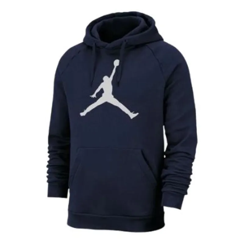 Air Jordan Graphic Print Hoodie 'Navy White' AV3145-419 sold by KicksCrew
