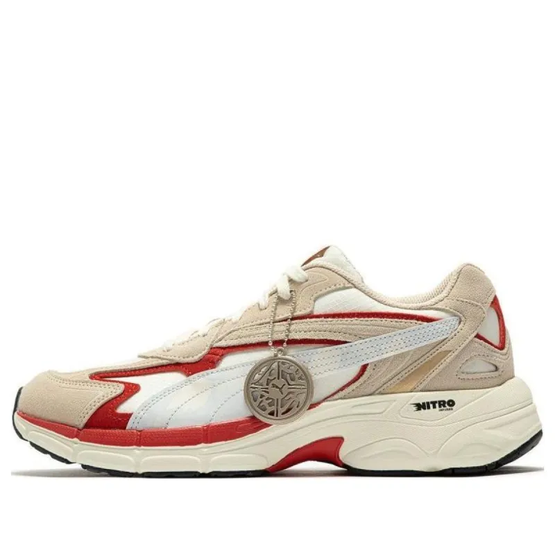 PUMA Teveris Nitro CNY Papermaking 'Beige Red White' 392947-02 sold by KicksCrew