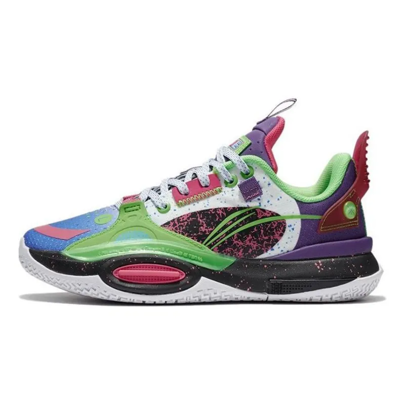 (GS) Li-Ning Wade All City 10 V1 'Green. Purple' YKBS012-5 sold by KicksCrew