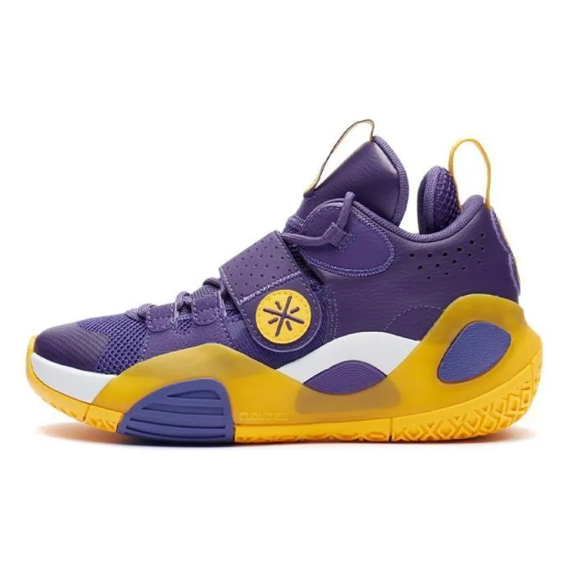 (GS) Li-Ning Wade All City 8 'Purple Yellow' YKBQ044-13 sold by KicksCrew