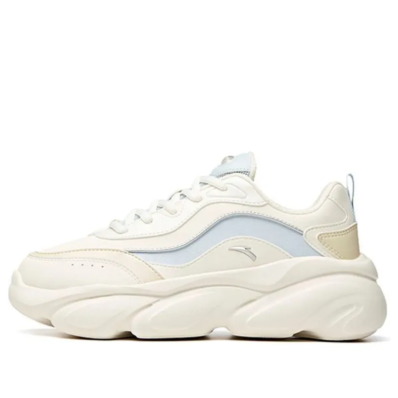 (WMNS) ANTA Life Series Casual Sports Shoes 'White Blue Beige' 922048894-3 sold by KicksCrew