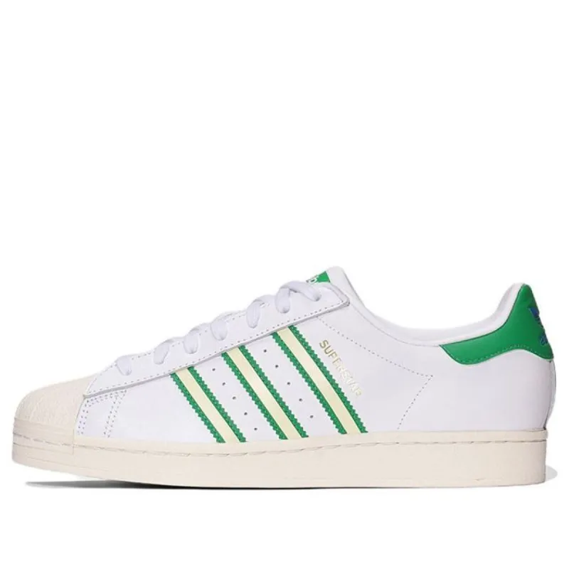 adidas Superstar 'Team Colors - White Green' GX9878 sold by KicksCrew
