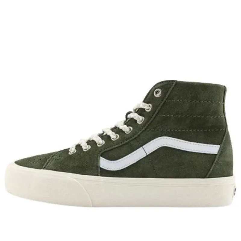 Vans Skate Sk8-Hi 'Green White' VN0009Q0KFR sold by KicksCrew