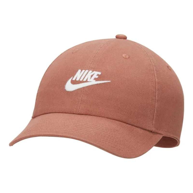 Nike Sportswear Heritage86 Futura Washed Cap 'Mineral Clay' 913011-215 sold by KicksCrew