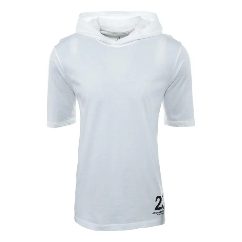 Air Jordan Jsw 23 Hooded Tshirt 'White' 943469-100 sold by KicksCrew