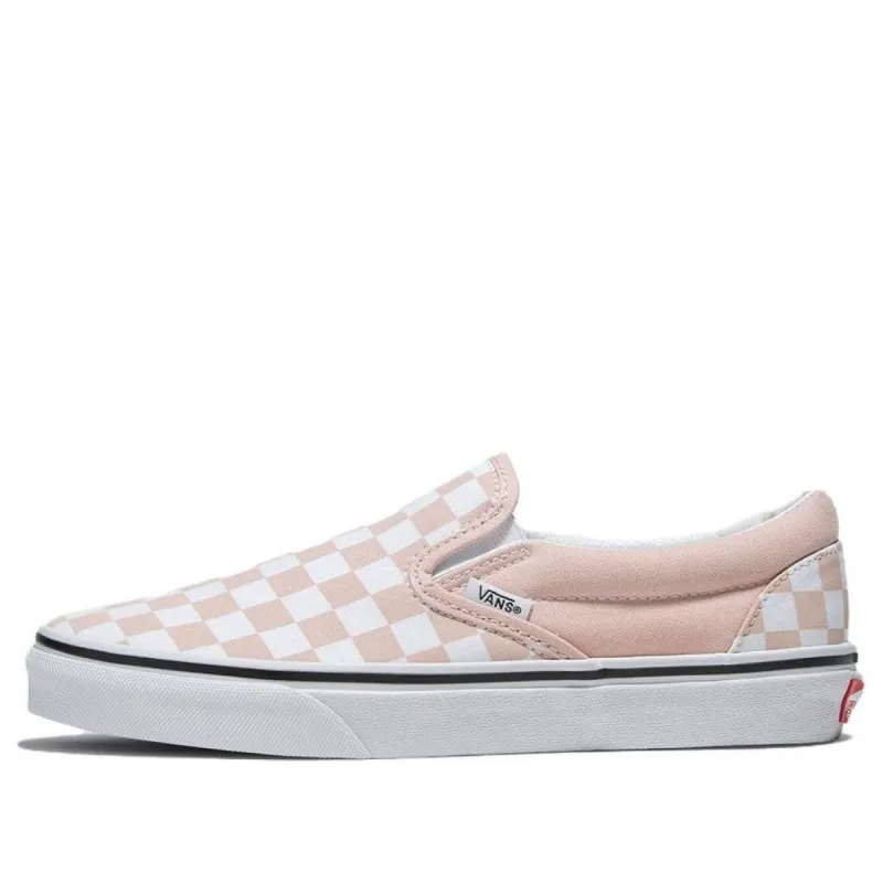 (WMNS) Vans Classic Slip-On Checkerboard 'Pink' VN000BVZBQL sold by KicksCrew