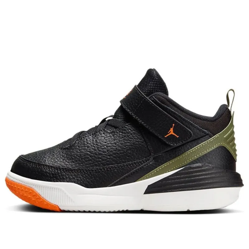 (PS) Air Jordan Max Aura 5 'Black Bright Mandarin Sky J Light Olive' DZ4354-003 sold by KicksCrew