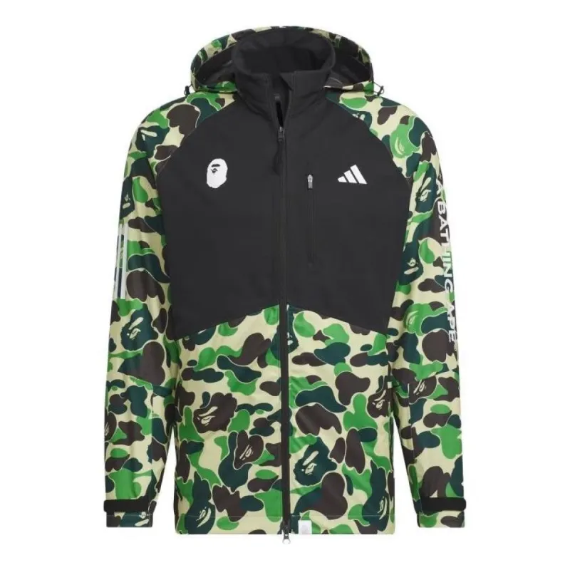 Adidas originals x BAPE WIND.RDY Jacket 'Black' IQ3679 sold by KicksCrew