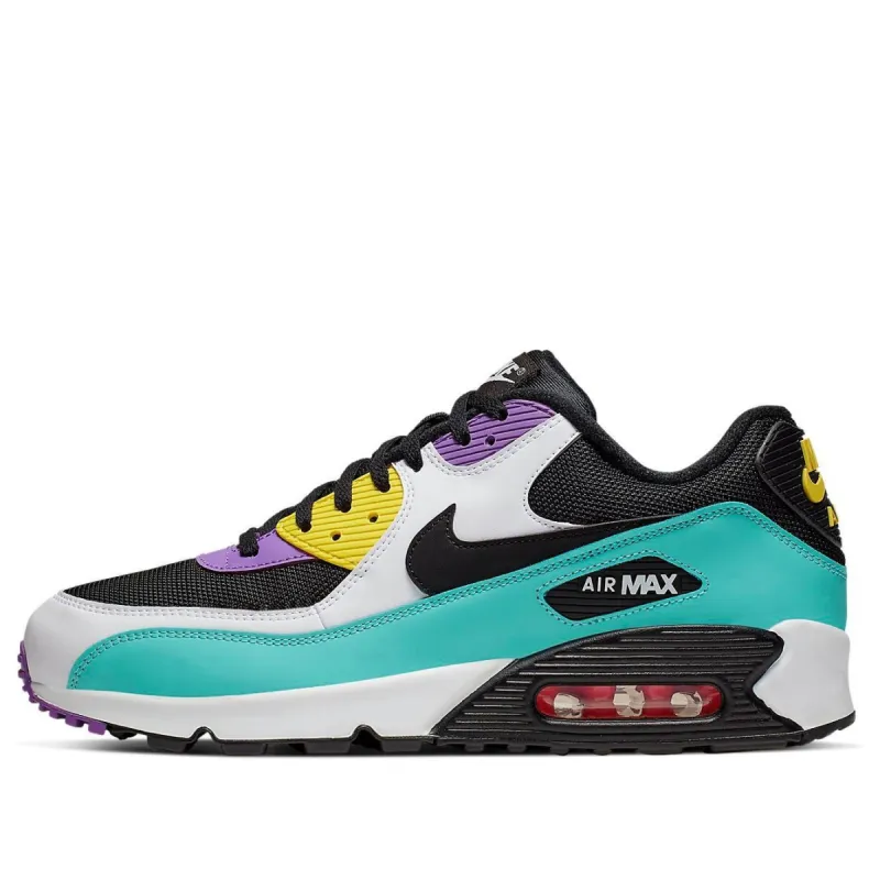 Nike Air Max 90 Essential 'Black Bright Violet' AJ1285-024 sold by KicksCrew