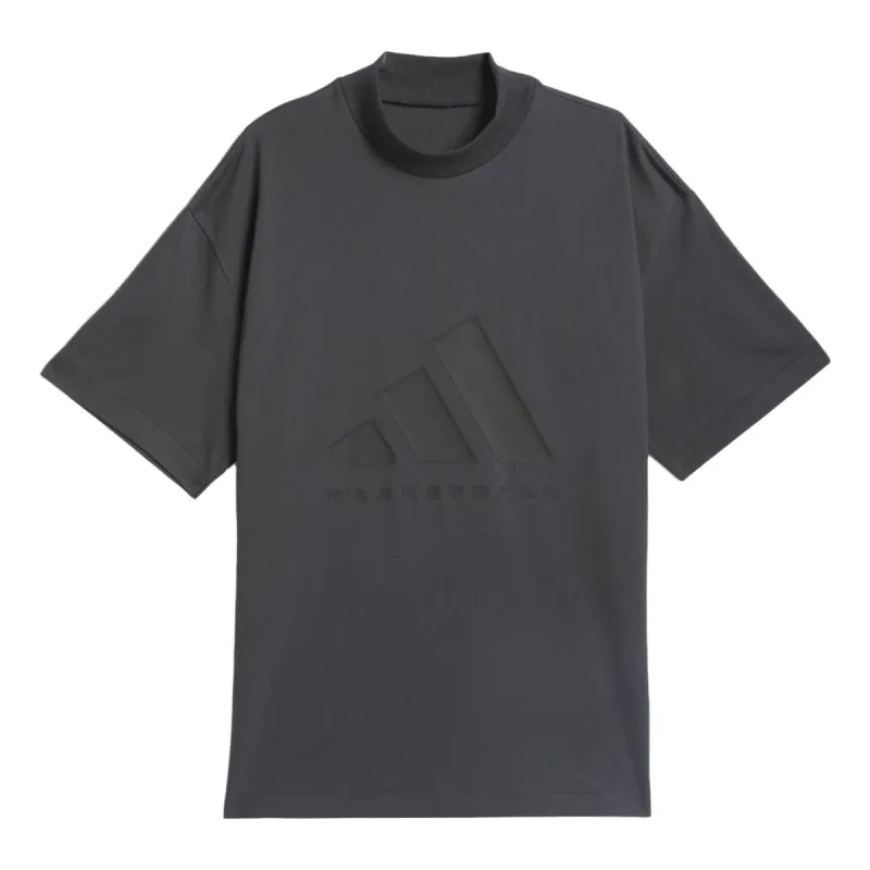 adidas Basketball T-shirt 'Carbon' IN7566 sold by KicksCrew