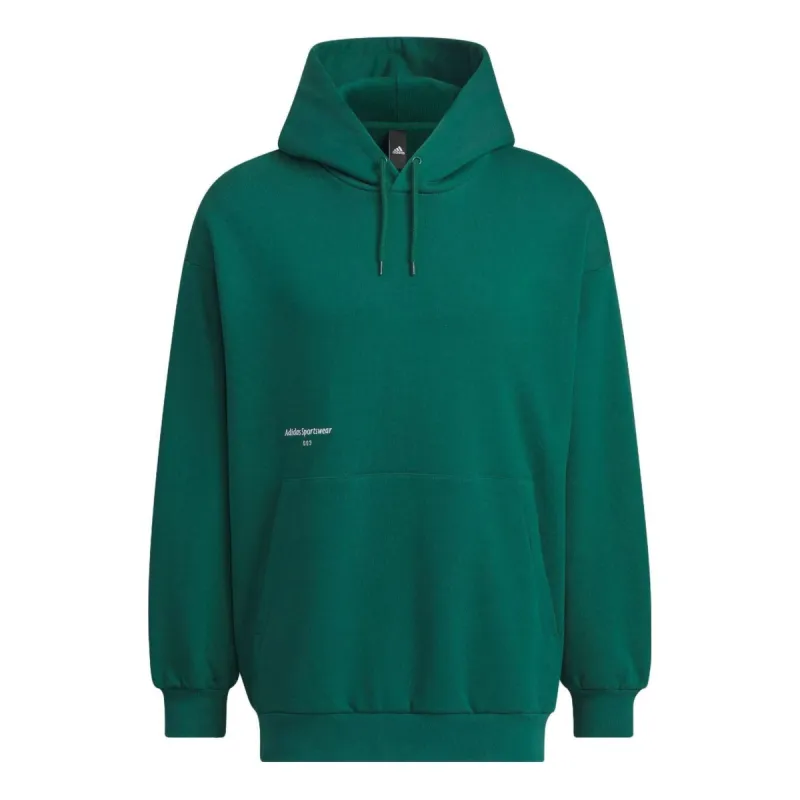 adidas Small Logo Hoodie 'Collegiate Green' IZ1605 sold by KicksCrew