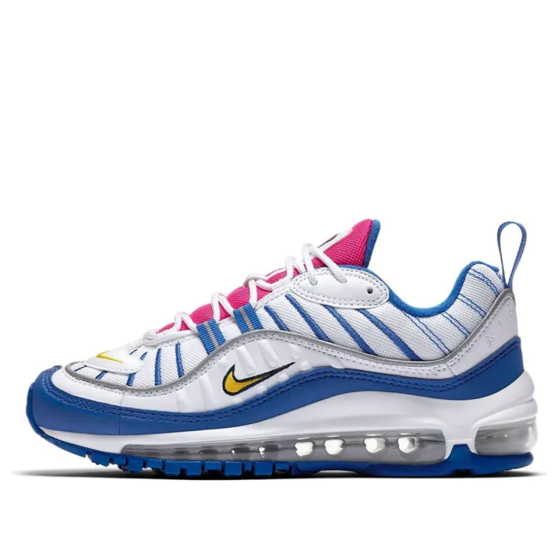 (GS) Nike Air Max 98 'White Indigo' BV4872-101 sold by KicksCrew