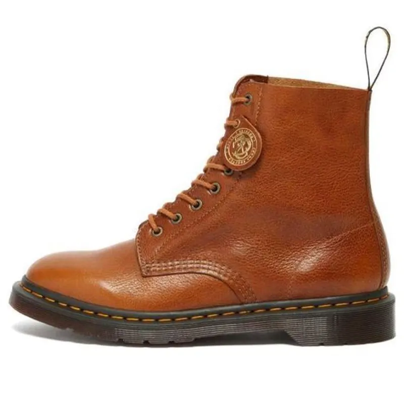 Dr. Martens 1460 Pascal Leather Ankle Boots 'Brown' 26856226 sold by KicksCrew