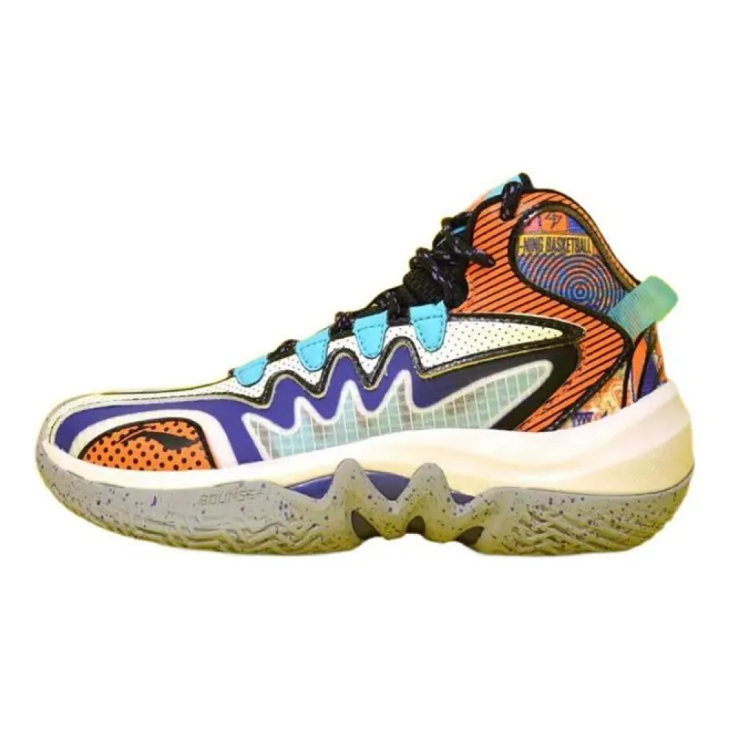 (GS) Li-Ning Team 2.0 'White Orange Purple' YKBS004-1 sold by KicksCrew