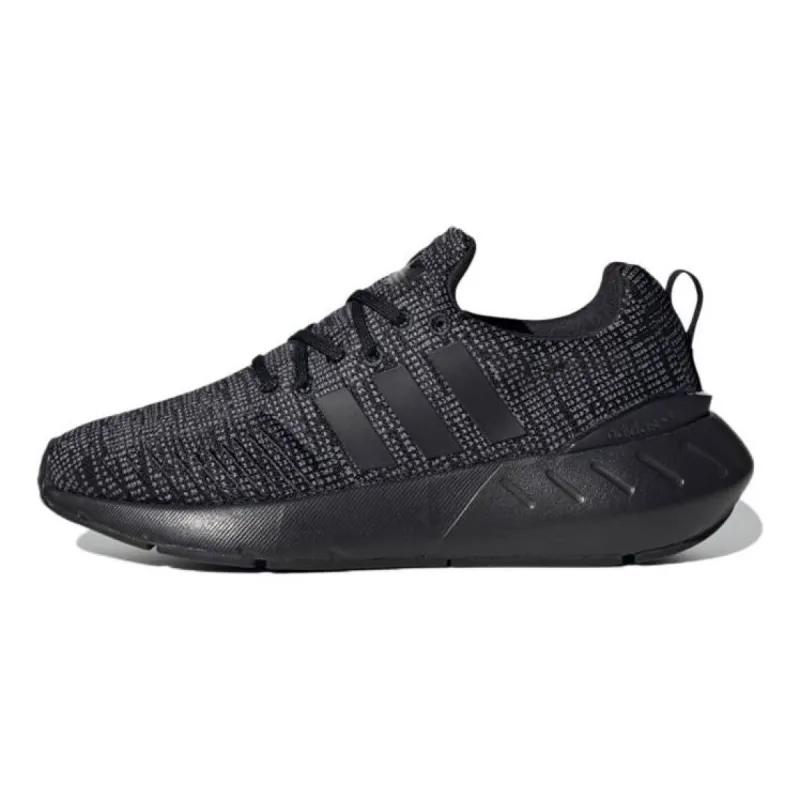 (GS) adidas originals Swift Run 22 'Core Black Grey' GW8166 sold by KicksCrew