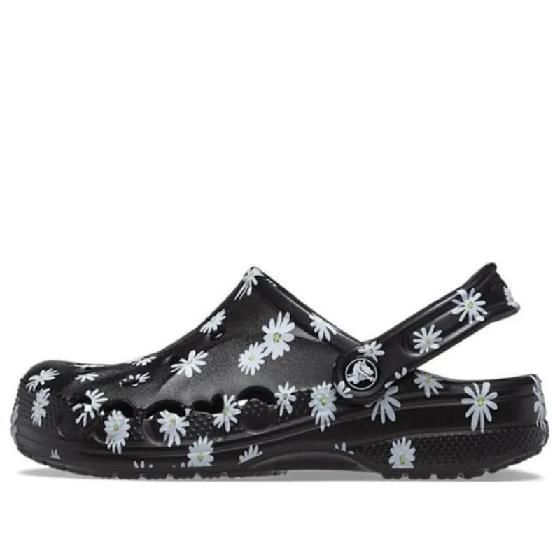 Crocs Baya Seasonal Printed Clogs 'Black Daisy' 206230-0ZI sold by KicksCrew
