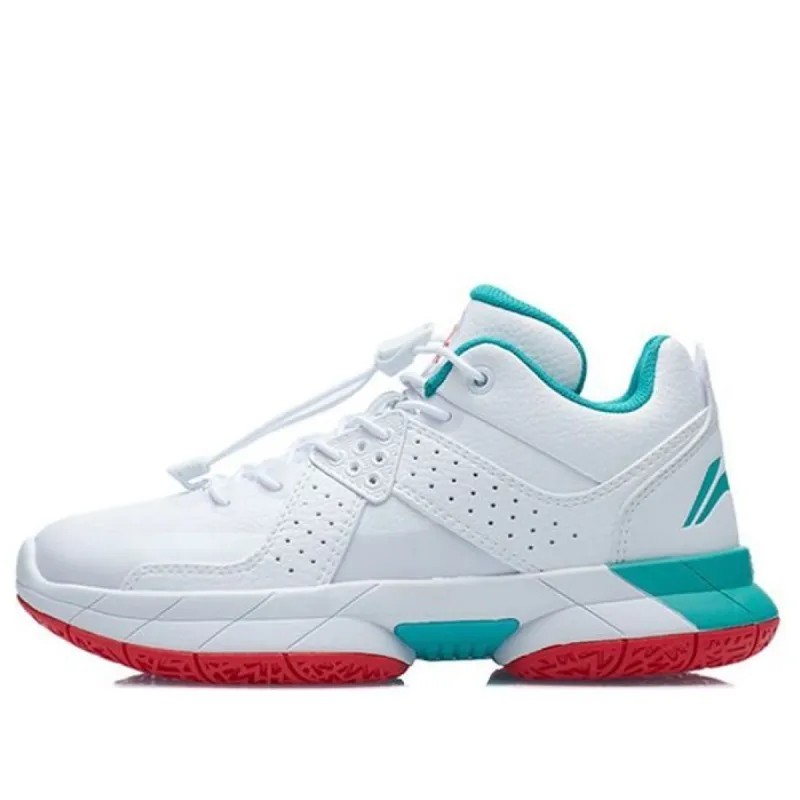 (GS) Li-Ning Wade All City 5 'White Green Red' YKBR078-19 sold by KicksCrew
