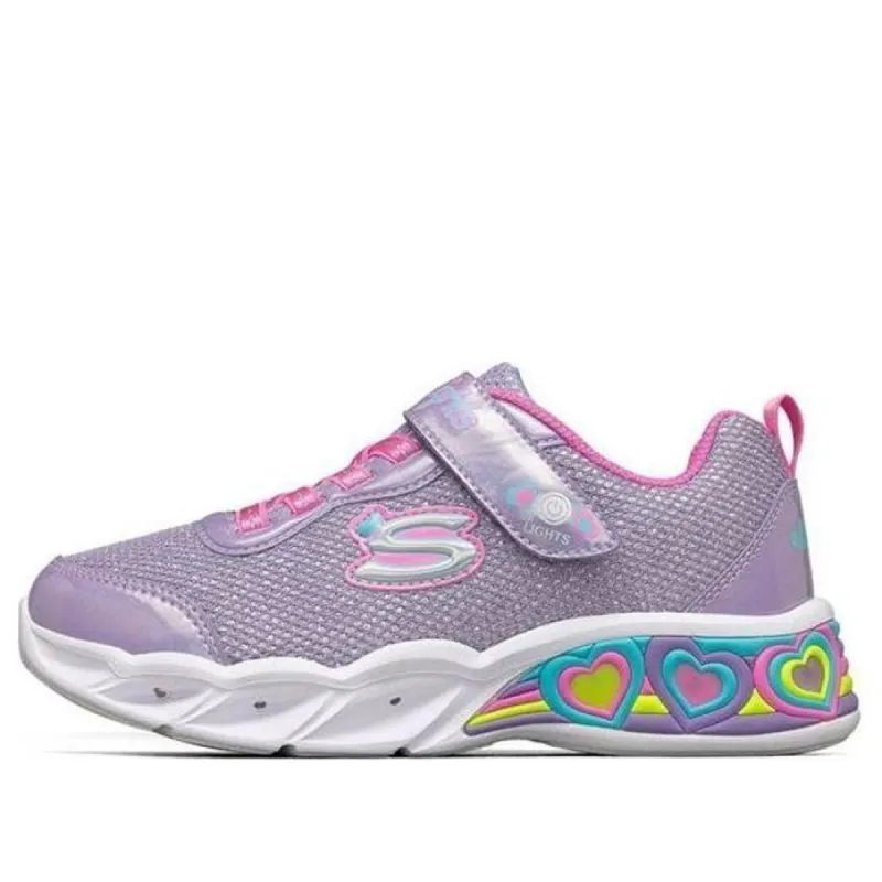 (GS) Skechers Sweetheart lights 'Purple Pink' 302304L-LVMT sold by KicksCrew