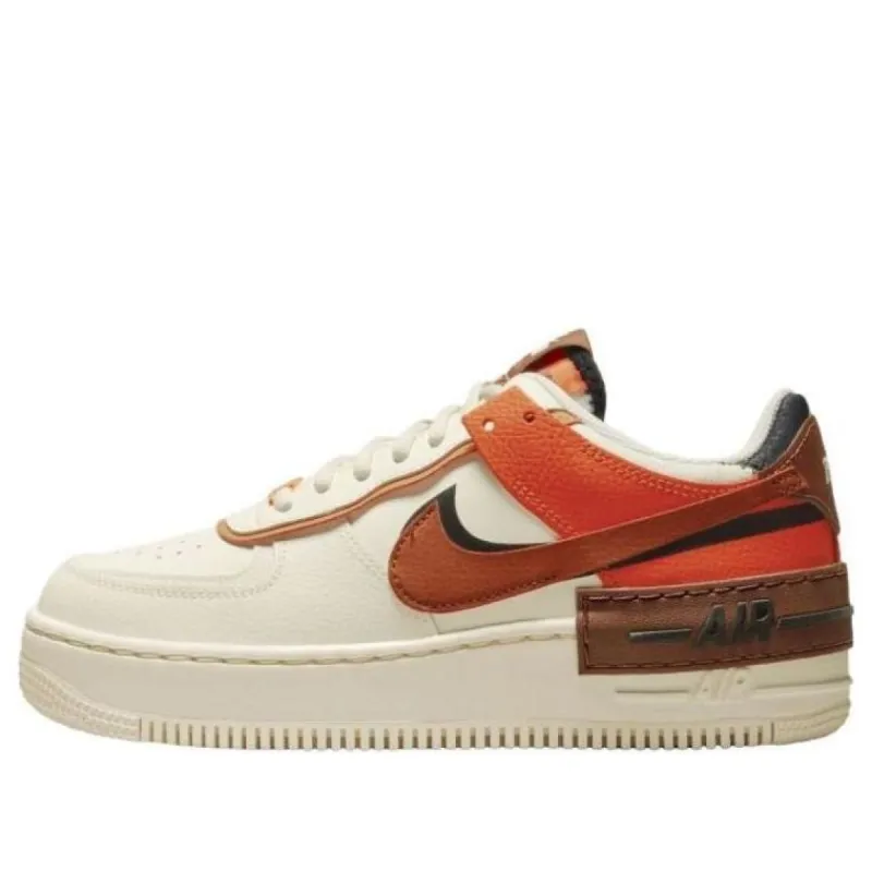 (WMNS) Nike Air Force 1 Shadow 'Pale Ivory Oxen Brown' CI0919-114 sold by KicksCrew