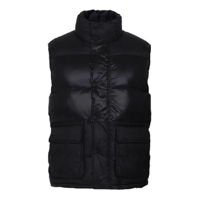 Converse Down Puffer Vest 'Black' 10017093-A03 sold by KicksCrew