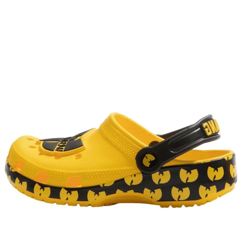 (GS) Crocs Classic Wu-Tang Clan Clogs 'Yellow Black' 207742-731 sold by KicksCrew