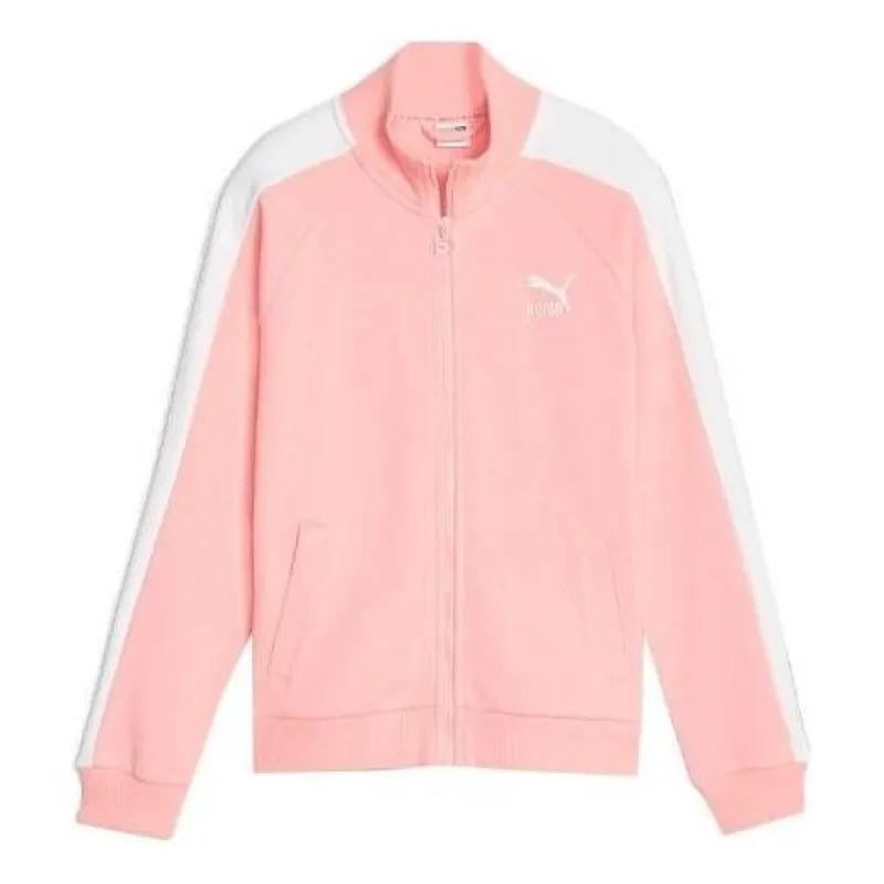 (GS) Puma Classics T7 Track Jacket 'Peach Smoothie' 530210-63 sold by KicksCrew