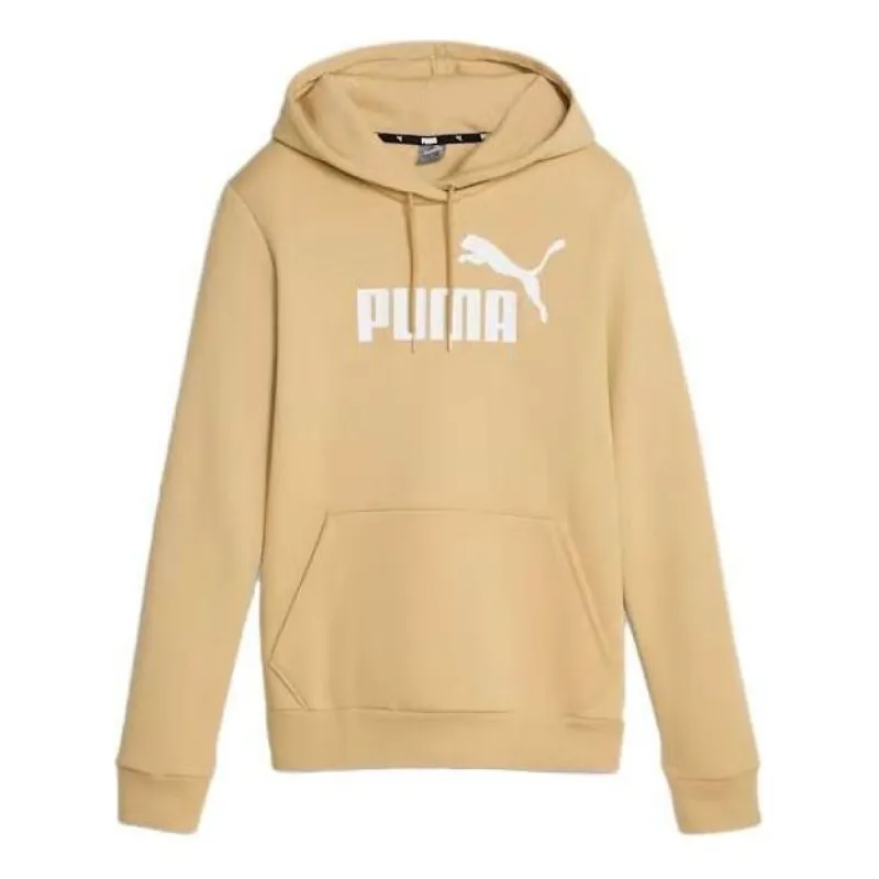 (WMNS) Puma Essentials Logo Hoodie 'Sand' 586789-84 sold by KicksCrew
