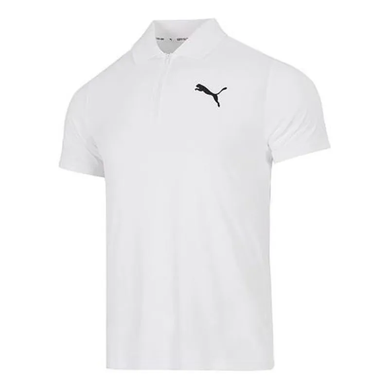 Puma Rtg Poly Polo Shirt 'White' 849517-02 sold by KicksCrew