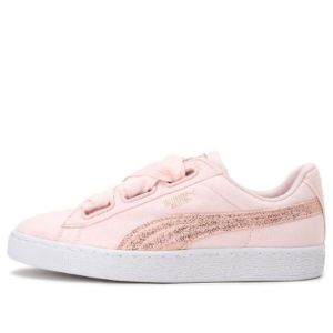 (WMNS) Puma Basket Heart Canvas 'Pink' 366495-02 sold by KicksCrew