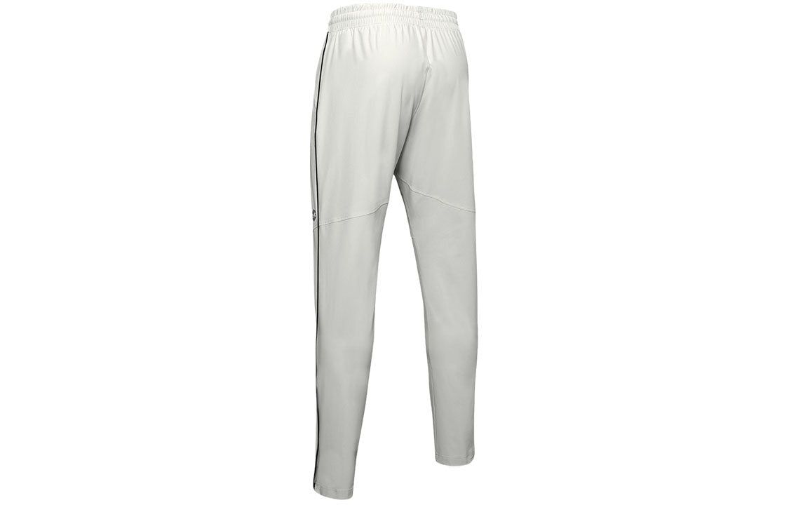 Under Armour Athlete Recovery Woven Warm-Up Pants 'Light Grey' 1348191-014 sold by KicksCrew product image thumbnail 2
