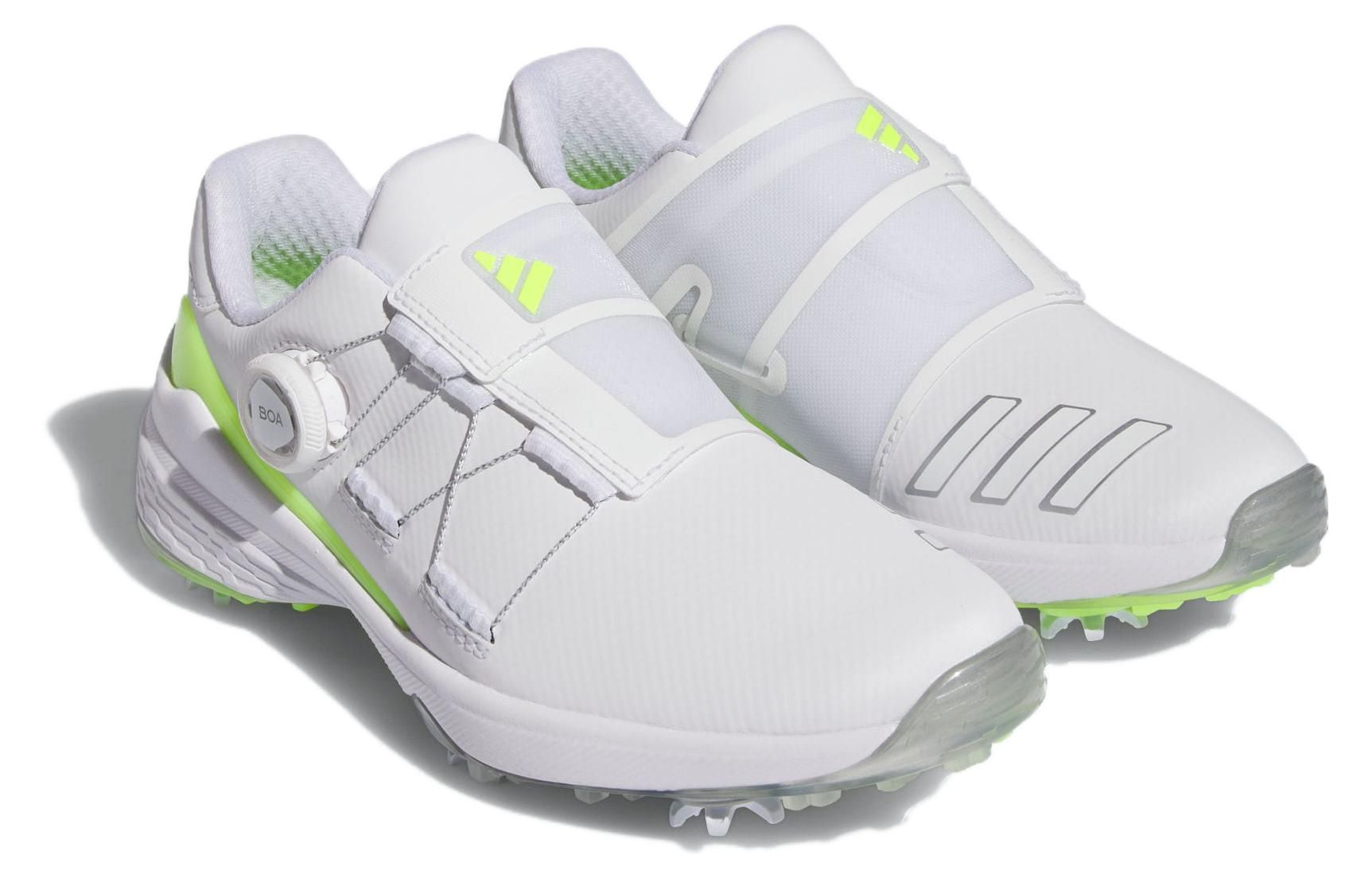 (WMNS) Adidas ZG23 BOA Lightstrike Golf Shoes 'Silver Metallic Gold Beam Pink' IE2134 sold by KicksCrew product image thumbnail 4