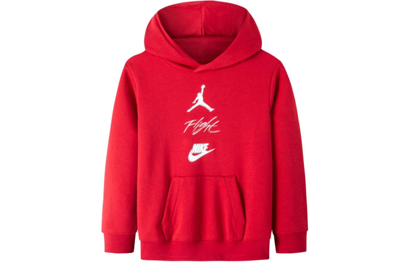 (PS) Air Jordan Logo Flight Hoodie 'Red' DV9526-687 sold by KicksCrew product image thumbnail 2