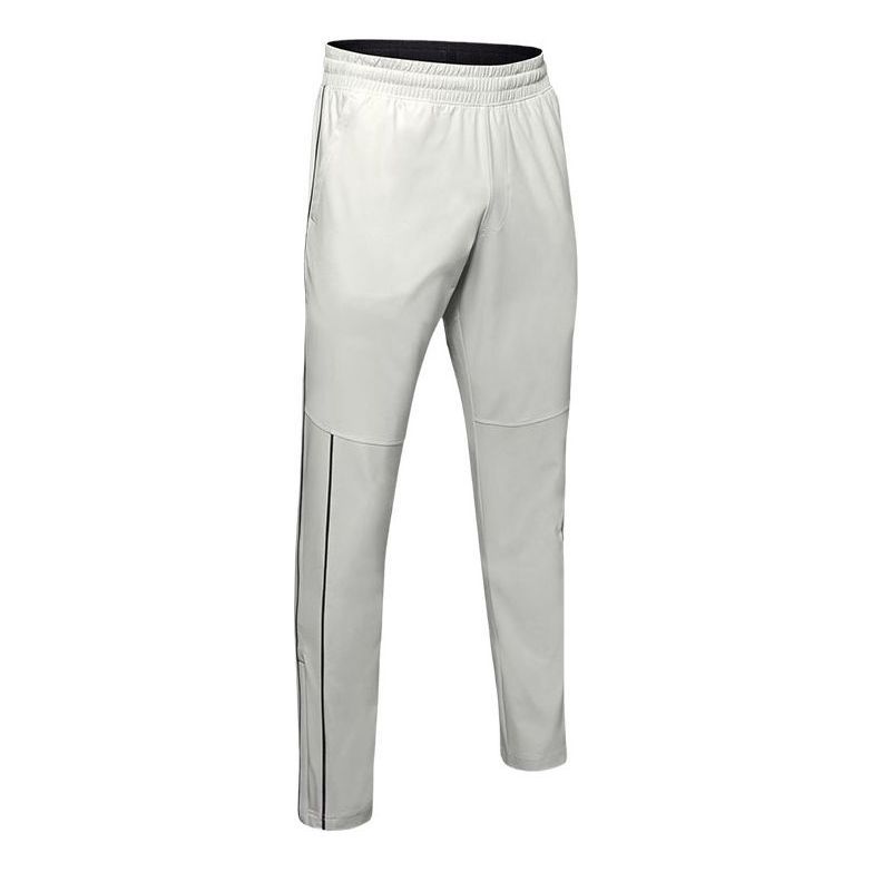 Under Armour Athlete Recovery Woven Warm-Up Pants 'Light Grey' 1348191-014 sold by KicksCrew