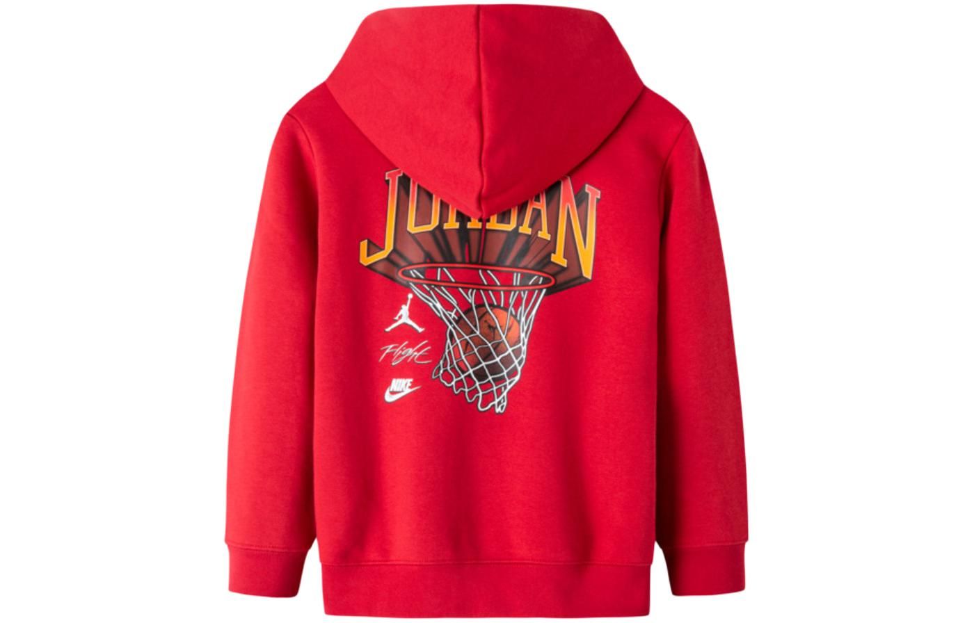 (PS) Air Jordan Logo Flight Hoodie 'Red' DV9526-687 sold by KicksCrew product image thumbnail 3