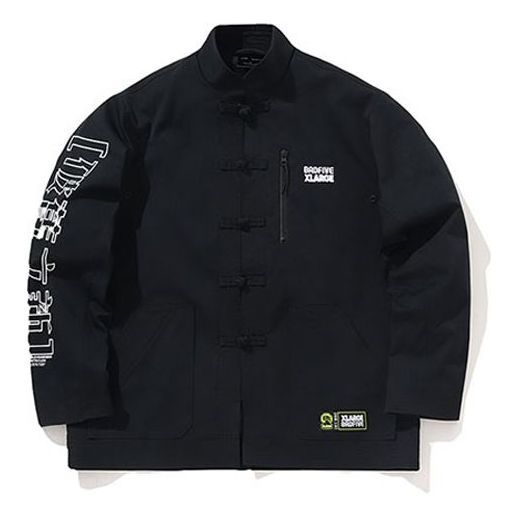 Li-Ning x XLARGE BadFive Graphic Loose Fit Jacket 'Black' AFDP491-2 sold by KicksCrew