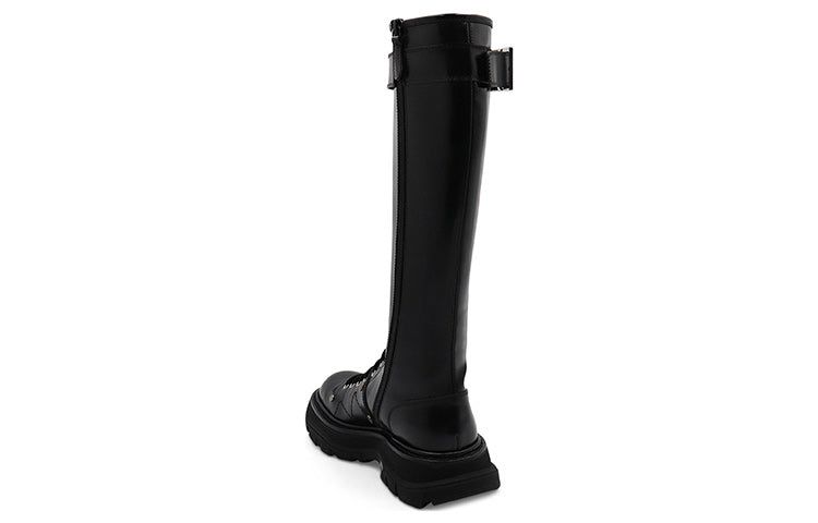 (WMNS) Alexander McQueen Tread Slick Boot 'Black' 595466WHZ811081 sold by KicksCrew product image thumbnail 4