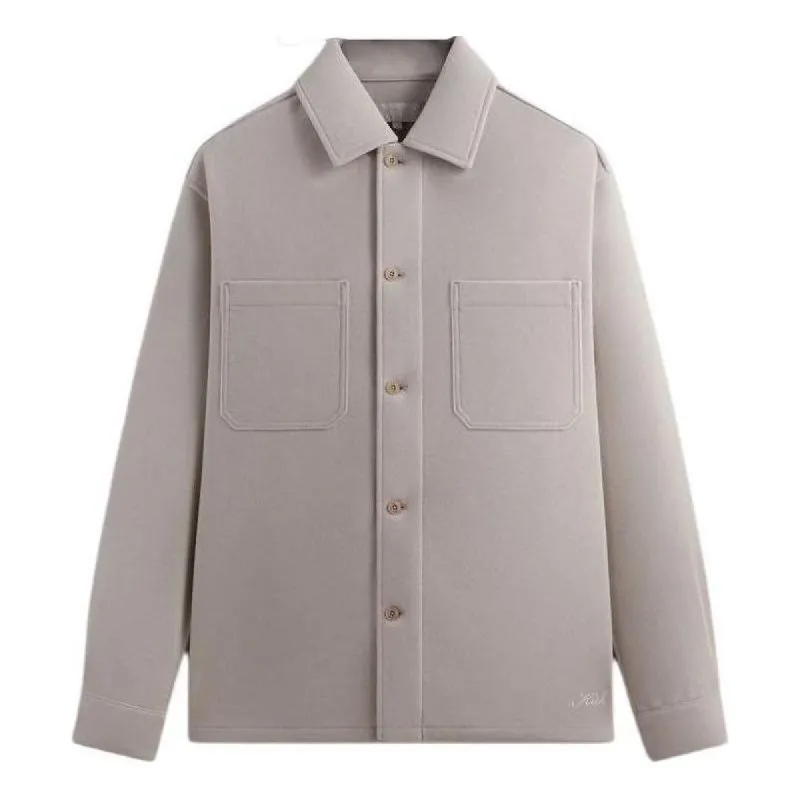 KITH Felted Jersey Ace Buttondown 'Pyramid' KHM031819-205 sold by KicksCrew