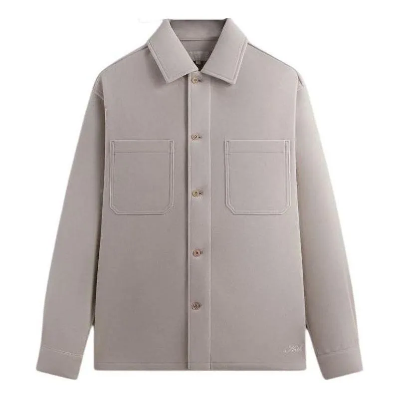 KITH Felted Jersey Ace Buttondown 'Pyramid' KHM031819-205 sold by KicksCrew