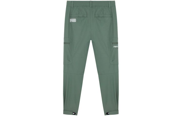 New Balance Logo Loose Long Pants 'Green' 5TB42161-KH sold by KicksCrew product image thumbnail 2