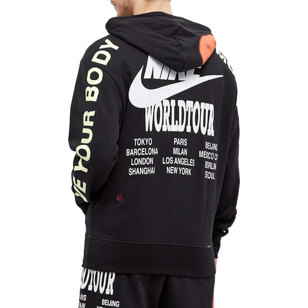 Nike Sportswear Pullover French Terry Hoodie 'Black' DA0931-010 sold by KicksCrew product image thumbnail 4