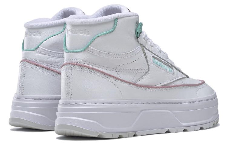 (WMNS) Reebok Club C Geo Mid 'White Lilac Teal' GZ4938 sold by KicksCrew product image thumbnail 4