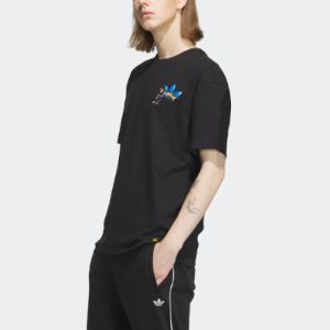adidas originals x Monkey Kingdom GFX T-shirt 'Black' IP1791 sold by KicksCrew