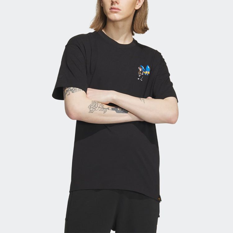 adidas originals x Monkey Kingdom GFX T-shirt 'Black' IP1791 sold by KicksCrew product image thumbnail 2