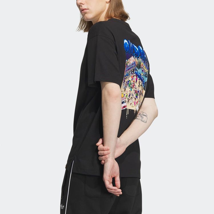 adidas originals x Monkey Kingdom GFX T-shirt 'Black' IP1791 sold by KicksCrew product image thumbnail 5