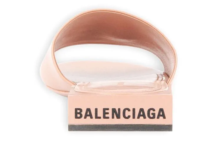 (WMNS) Balenciaga Box Mule Sandals 'Beige' 653796WA8FF9790 sold by KicksCrew product image thumbnail 5